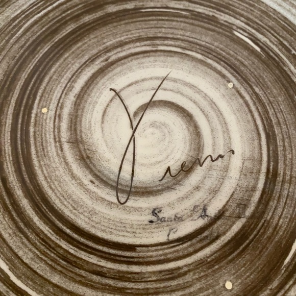 SANTA ANITA WARE LG. COVERED Bowl/ Casserole 9” MCM 1950s - Picture 8 of 8